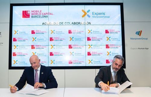 Experis se alía con Mobile World Capital Barcelona para acercar el talento y soluciones IT a las empresas