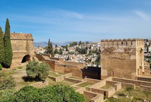 SACROMONTE DESDE LA ALHAMBRA