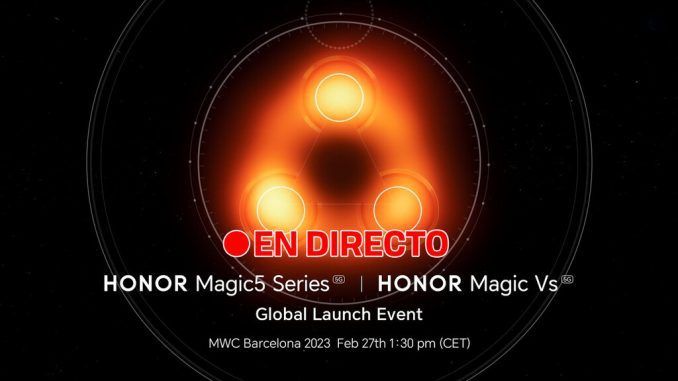 Honor Magic5 y Magic Vs: sigue la presentación de Honor en el MWC 2023 en directo con nosotros