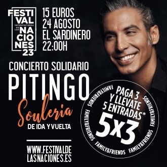 Pitingo presenta SOULERÍA, DE IDA Y VUELTA en Santander el 24 de agosto