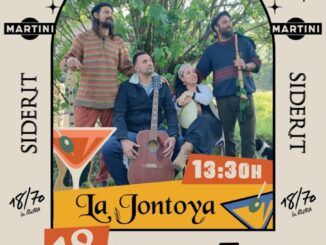 Domingo 18 de agosto, 13.30 Jaya Folk en Luey