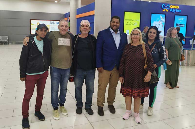 Delegación cubana en la 9na Feria del Libro de Nicosia, Chipre