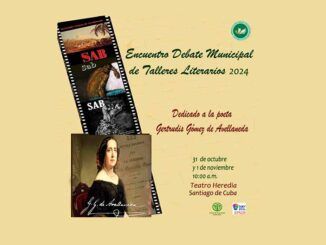 Encuentro Debate Municipal de Talleres Literarios 2024 en Santiago de Cuba (+Programa)