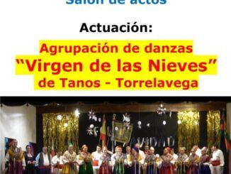 Sábado 28 de diciembre, 17.30 Agrupación de danzas Virgen de las Nieves de Tanos en la residencia San José