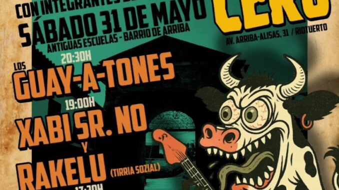 Sábado 31 de mayo Kilómetro Cero en Riotuerto