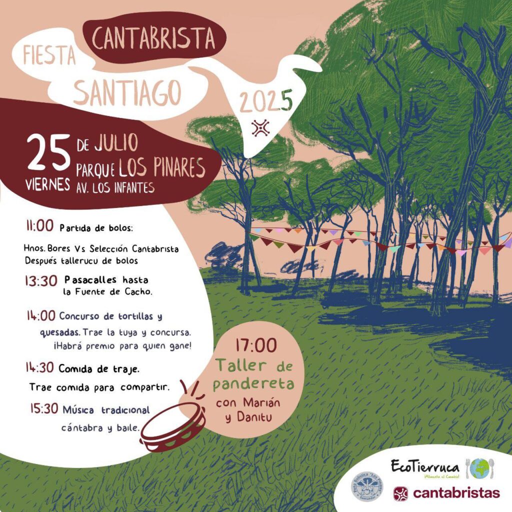 Viernes 25 de julio, 11.00 Fiesta de Santiago con Cantabristas en Santander. Viernes 25 de julio, 11.00 Fiesta de Santiago con Cantabristas en Santander.